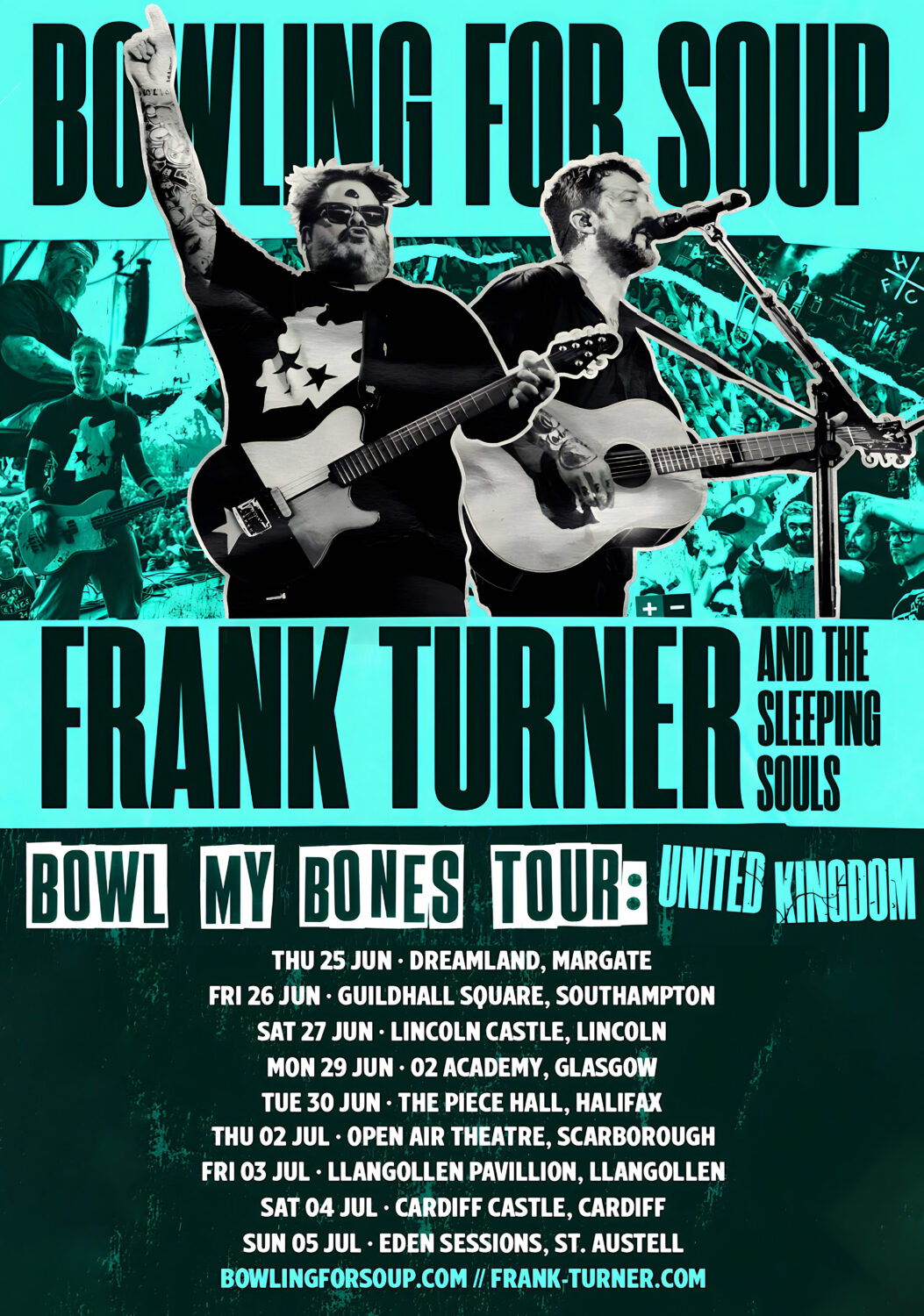 Bowling For Soup live tour poster 2026
